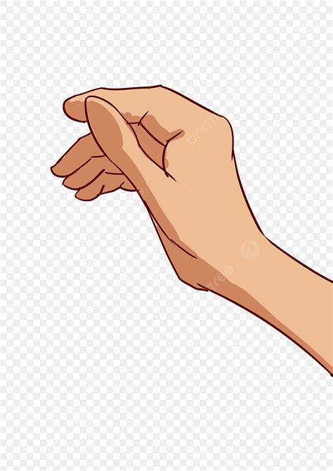 Cartoon Gesture Illustration Png Transparent Cartoon Hand Gesture