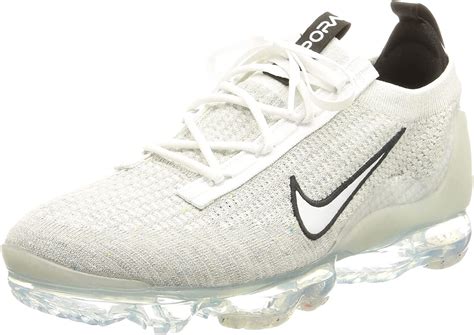 Men S Nike Air Vapormax 2021 Fk White Black Metallic Silver Dh4084 100 9 5