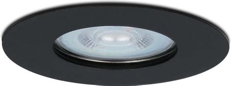 Bol HOFTRONIC LED Inbouwspots 6 Stuks Zwart Rond IP65