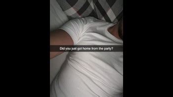 Sharing A Bed With My Roommate And We Anal Fuck Snapchat Cuckold Free