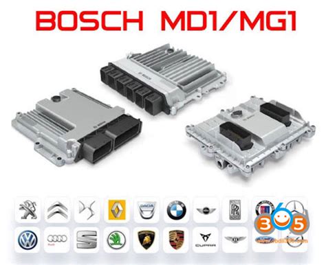 Cheapest Tool To Read Write Bosch MD1 MG1 ECUs OBDII365 Official