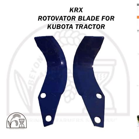 ROTOVATOR BLADE For KRX KUBOTA 3608 4018 5018 By IZUKO LEFT RIGHT