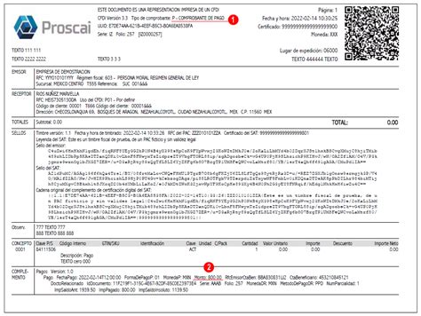 Cfdi Comprobantes De Pago Desde Pos Proscai