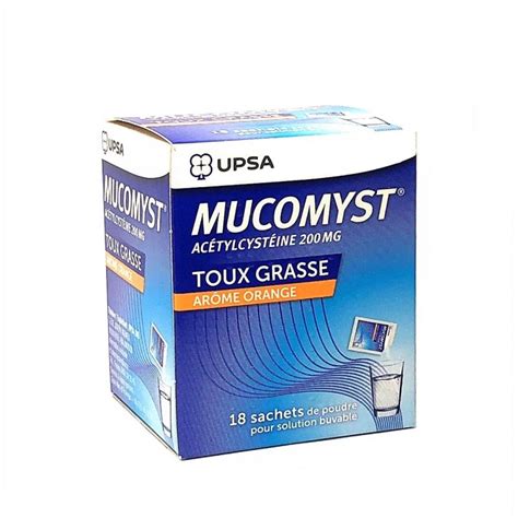 Mucomyst 200 mg - 18 Sachets