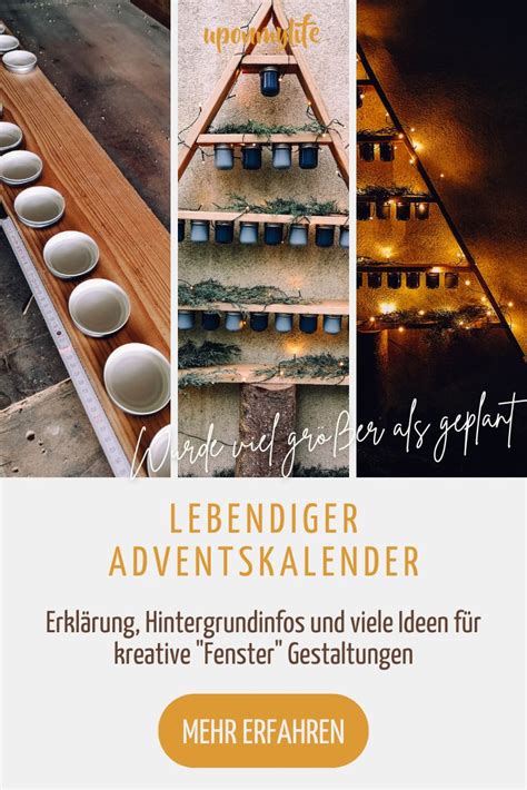 Lebendiger Adventskalender Ideen F R Kreative Fenster