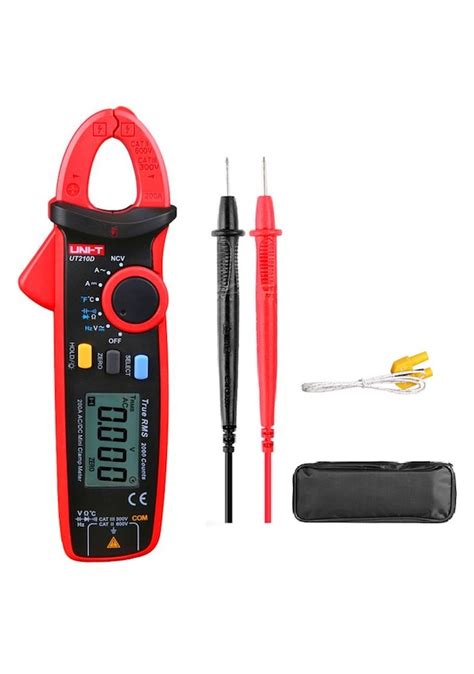 Aracı Unı t Ut210d Dijital Kelepçe Multimeter Ac dc Akım Gerilim Direnç