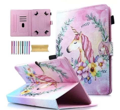 Funda Universal Para Tablet De Pulgadas Unicornio Cuotas Al