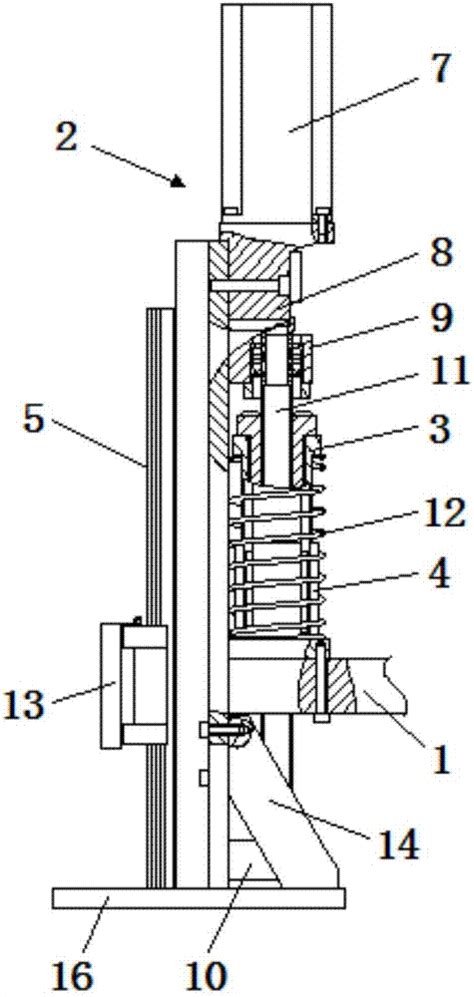 一种刀具刃磨施力机构的制作方法