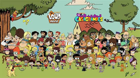 The Loud House And The Casagrandes Collage By Jtom09 On Deviantart