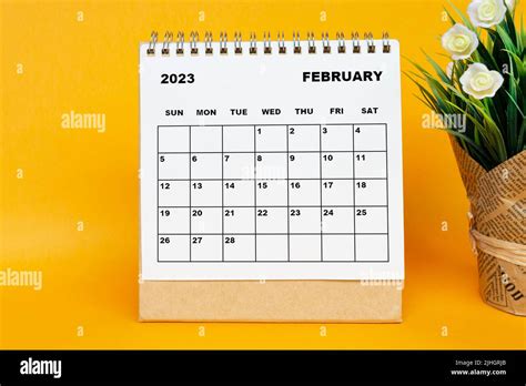 Calendario Mensile Febbraio 2023 Immagini E Fotografie Stock Ad Alta Risoluzione Alamy