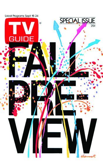 Fall Preview Flashback See All Tv Guide Magazine Fall Preview Covers