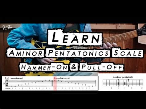 Practice Hammer On Pull Off Technique On Minor Pentatonic YouTube