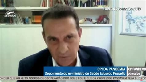 Na CPI Vanderlan agradece Pazuello pela gestão frente à Saúde