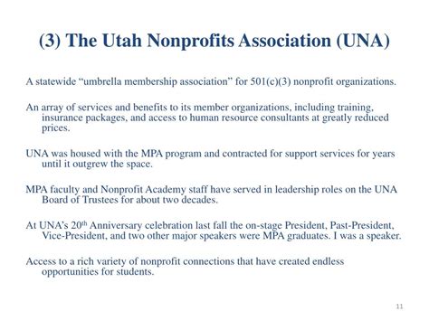 Ppt The University Of Utah Mpa Programs Relationships With Nonprofit