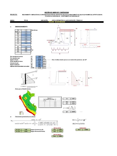 05 Diseño Muro Contencion En Voladizo Pdf Ingeniería Estructural Ingeniero Civil