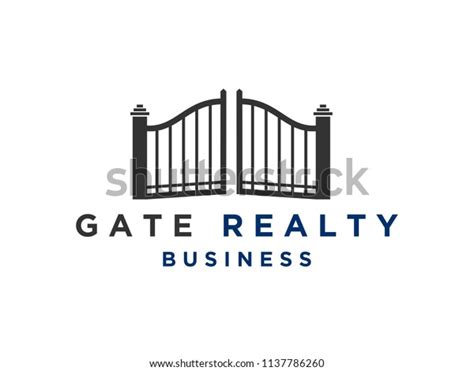 Gate Logo Design Inspiration Stock Vector (Royalty Free) 1137786260