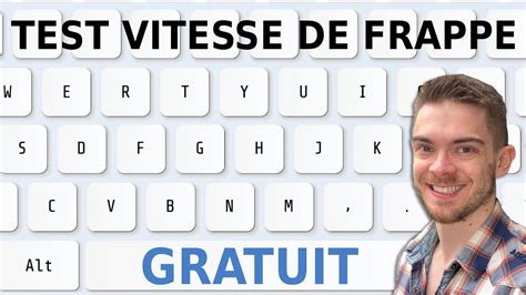 Test De Vitesse De Frappe Au Clavier Gratuit Test De Dactylographie