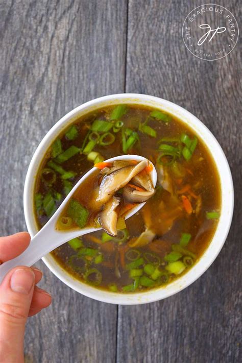 Vietnamese Shiitake Mushroom Soup Recipe | The Gracious Pantry