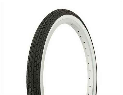 Tire Duro 20 X 1 75 Black White Side Wall Bike Tire Lowrider Bike