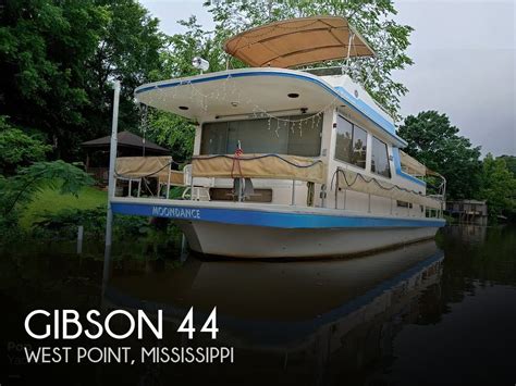 1989 Gibson 44 Houseboat For Sale In West Point Ms