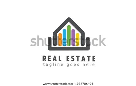 Colorful House Logo Design Vector Real Stock Vector Royalty Free 1976706494 Shutterstock