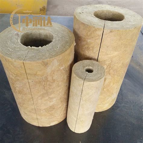 Rock Wool Fireproof Steam Pipe Thermal Insulation Material Rock Wool