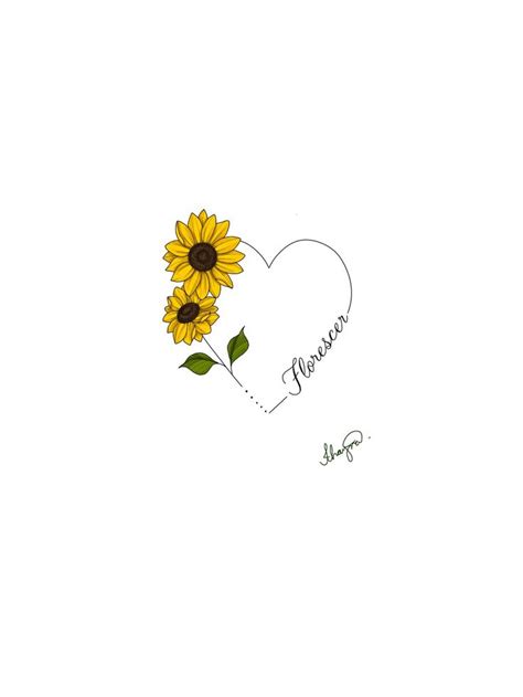 Desenho Girassol Tattoos To Cover Scars Sunflower Tattoos Sunflower