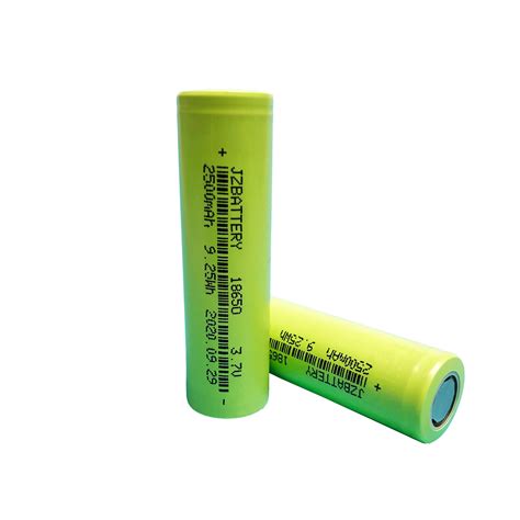 V Mah Rechargeable Cylindrical Li Ion Battery Lithium