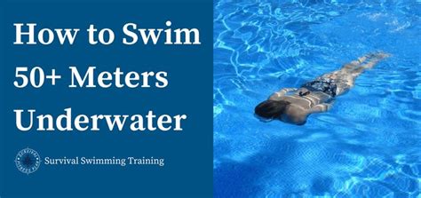 Learn how to swim 50+ meters underwater + Get Your FREE Swim Workouts ...