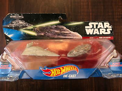 Hot Wheels Star Wars Star Destroyer Vs Mon Calamari Cruiser Rough Box