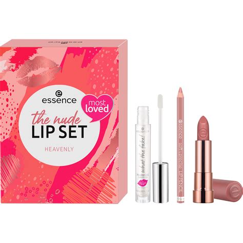 Acheter En Ligne Les Produits Essence The Nude Lip Set Heavenly