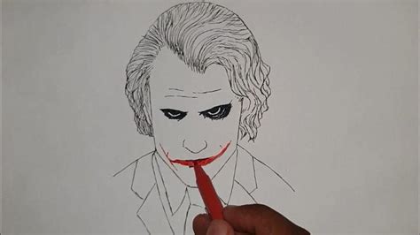 easy joker drawing ideas   draw  joker