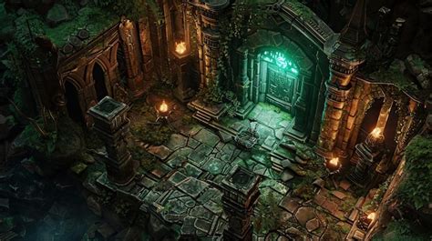 Premium Photo | Hidden treasure vault guarded by traps and arcane wards ...