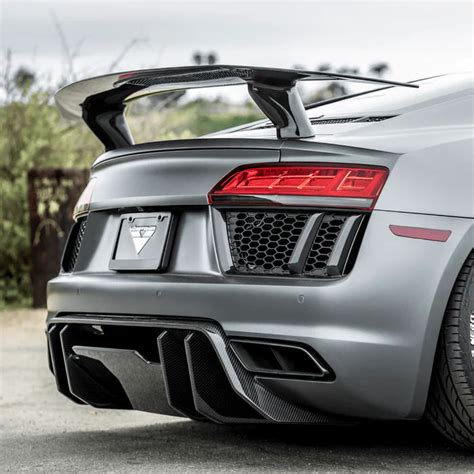 Audi R8 Carbon Fiber Rear Diffuser | Vorsteiner – www.tr3performance.com