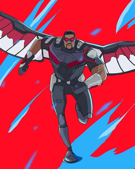 The Falcon And The Winter Soldier Art By Nuvodraws In 2021 Art