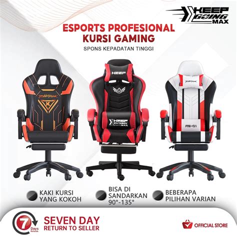 Jual Keep Going Max Kursi Gaming Gaming Chair Kursi Santai Kursi