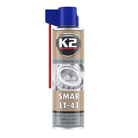 K2 Smar łożyskowy ŁT 43 spray 400ml autokosmetyki AutoChemia pl