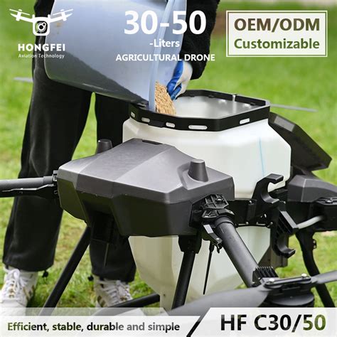 30L 50L Farm Agriculture Sprayer Drone Aircraft 4-Axis Drone Fertilizer ...