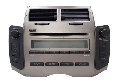 Radio Cd Mp Player Toyota Yaris D W Fujitsu