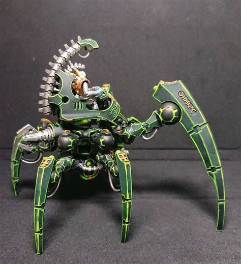 Necron Triarch Stalker Finished Album On Imgur Paint Schemes