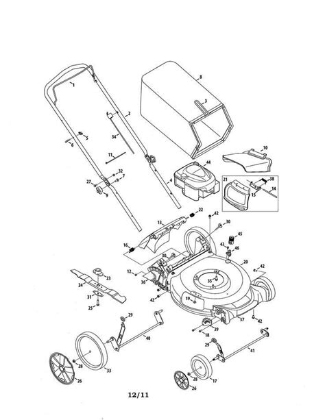 Exploring The Huskee Riding Lawn Mower Parts Diagram Everything You