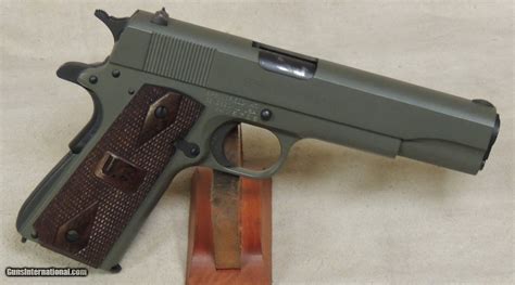 Springfield Armory 1911 A1 Od Green 45 Acp Caliber Gi Series 1911