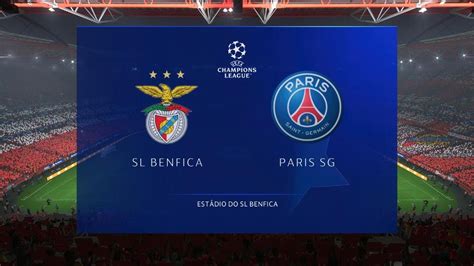 FIFA 23 MATCH UEFA LEAGUE DES CHAMPIONS SL BENFICA PARIS SG YouTube