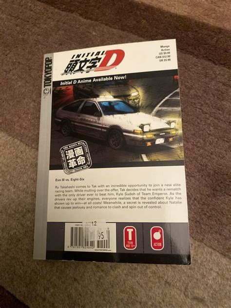 Initial D Vol Manga By Shuichi Shigeno Tokyopop English Volume Ebay