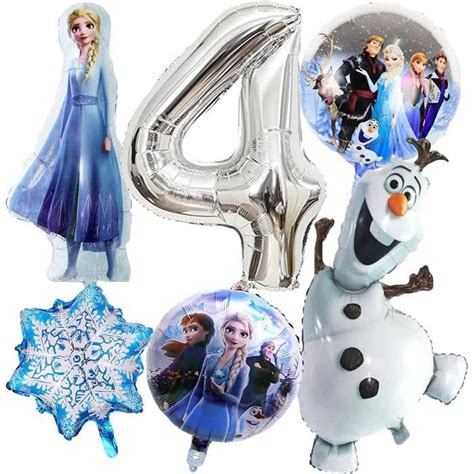 Frozen Ballons Frozen Ballon Decoration Anniversaire Frozen