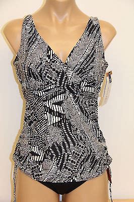 NWT Captiva Swimsuit Tankini Bikini 2 Piece Set Sz S DD Cup EBay