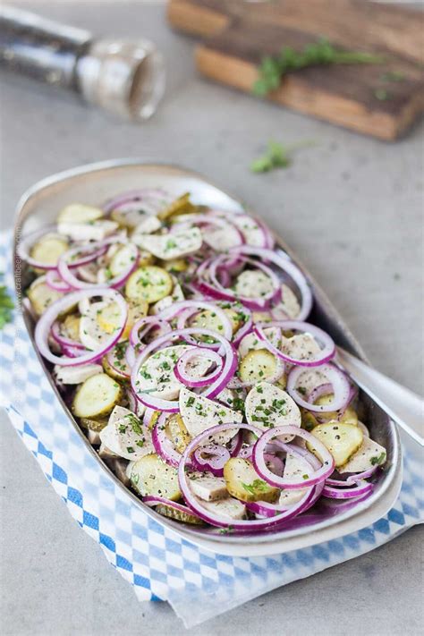 Sausage Salad Bavarian Wurstsalat Authentic Recipe