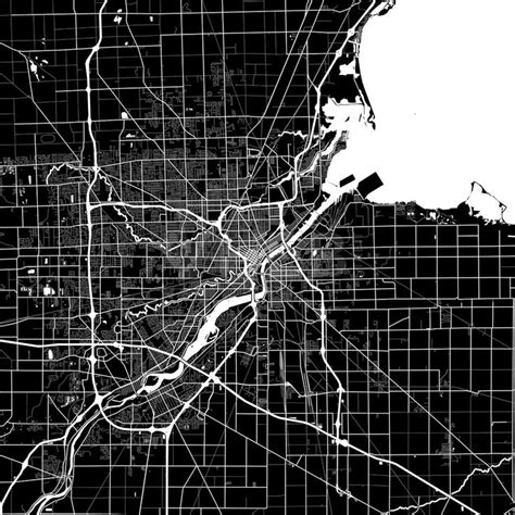 Area map of Toledo, USA - HEBSTREITS | Area map, Map, Toledo