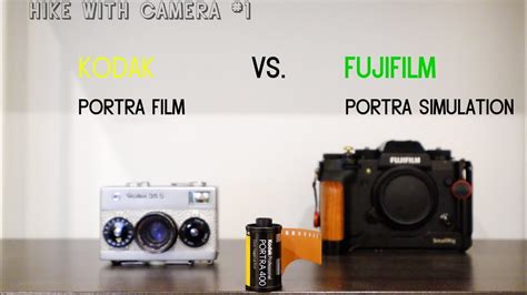 [film Vs Digital Comparison] Kodak Portra Film Vs Fujifilm Portra Film Simulation Youtube