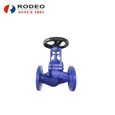 Din Pn16 Pn40 High Temperature Resistance Heat Transfer Oil Cast Steel Bellow Seal Globe Valve